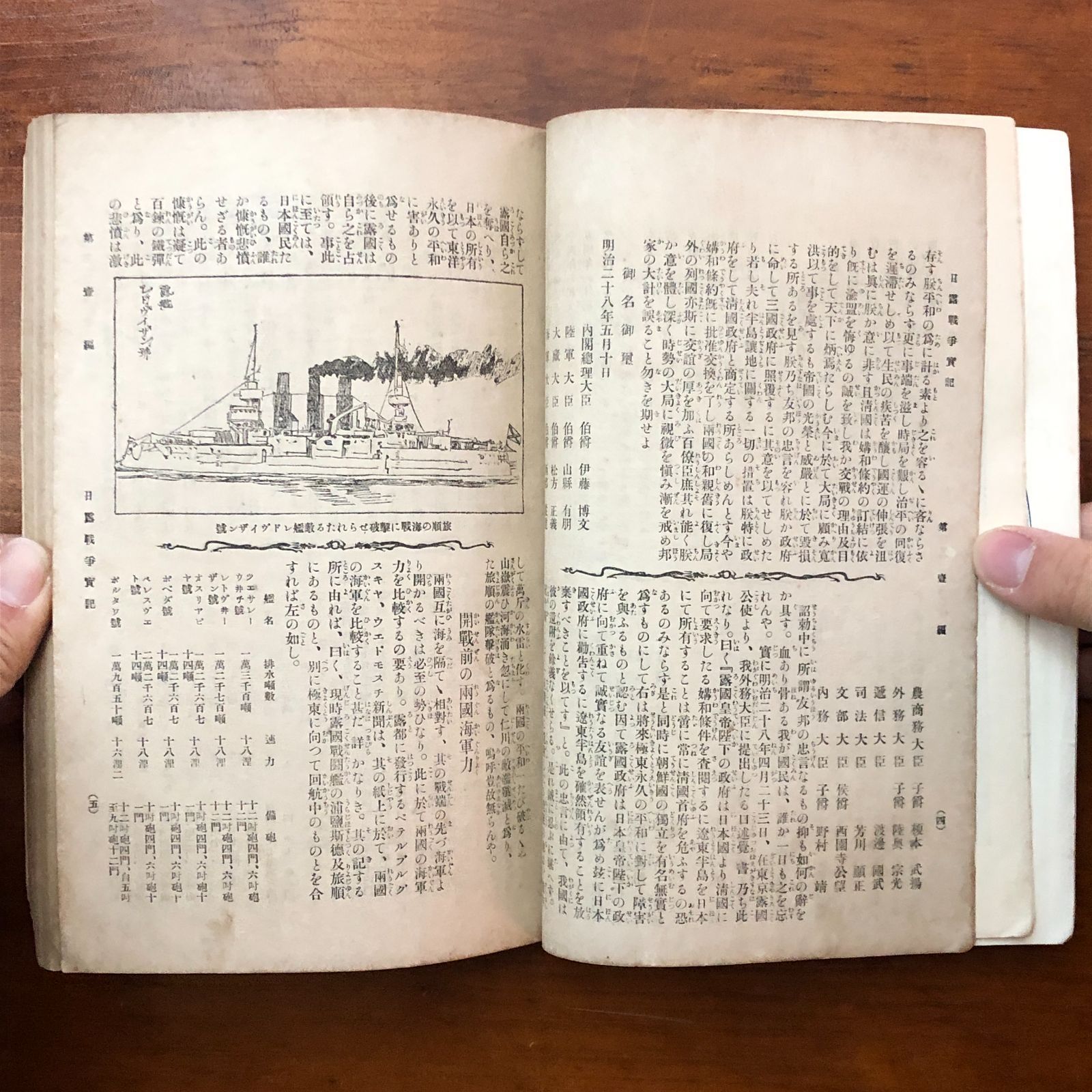 日露戦争実記 第一編 斎木寛直 博文館 明治37年2月28日 ☆日露戦争