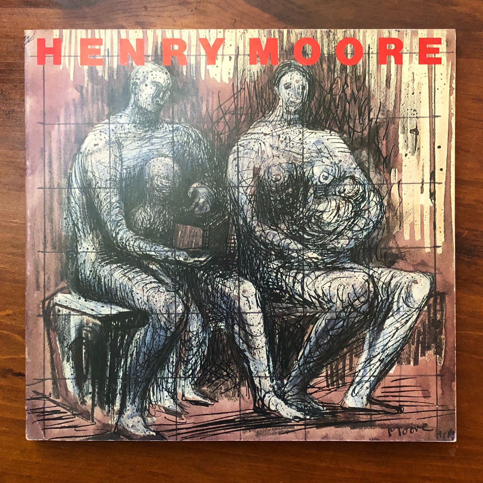 ヘンリー・ムーア 素描と彫刻展カタログ 村木明（監修） 読売新聞社