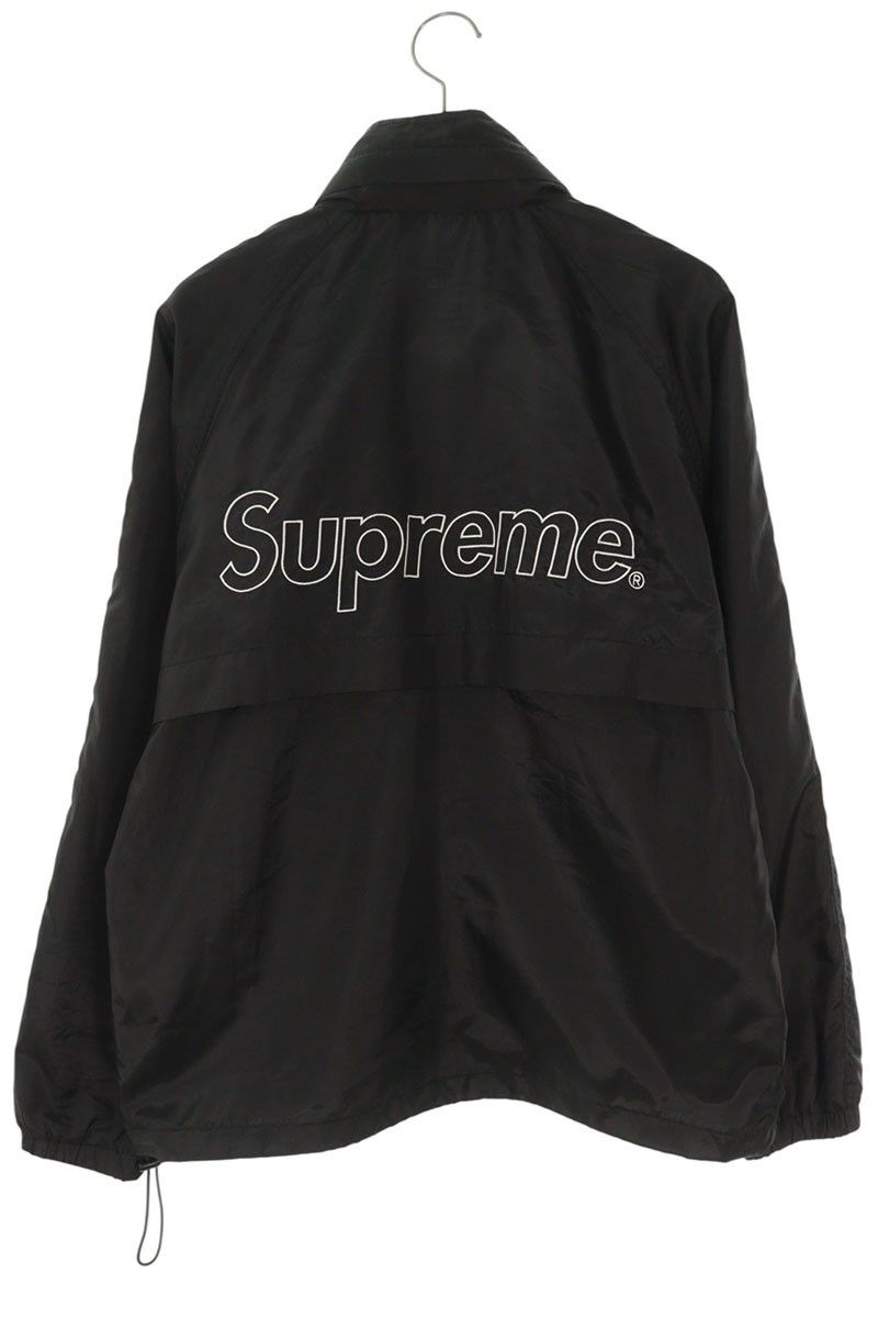 シュプリーム 15AW Windbreaker Warm Up Jacket バックロゴウィンド