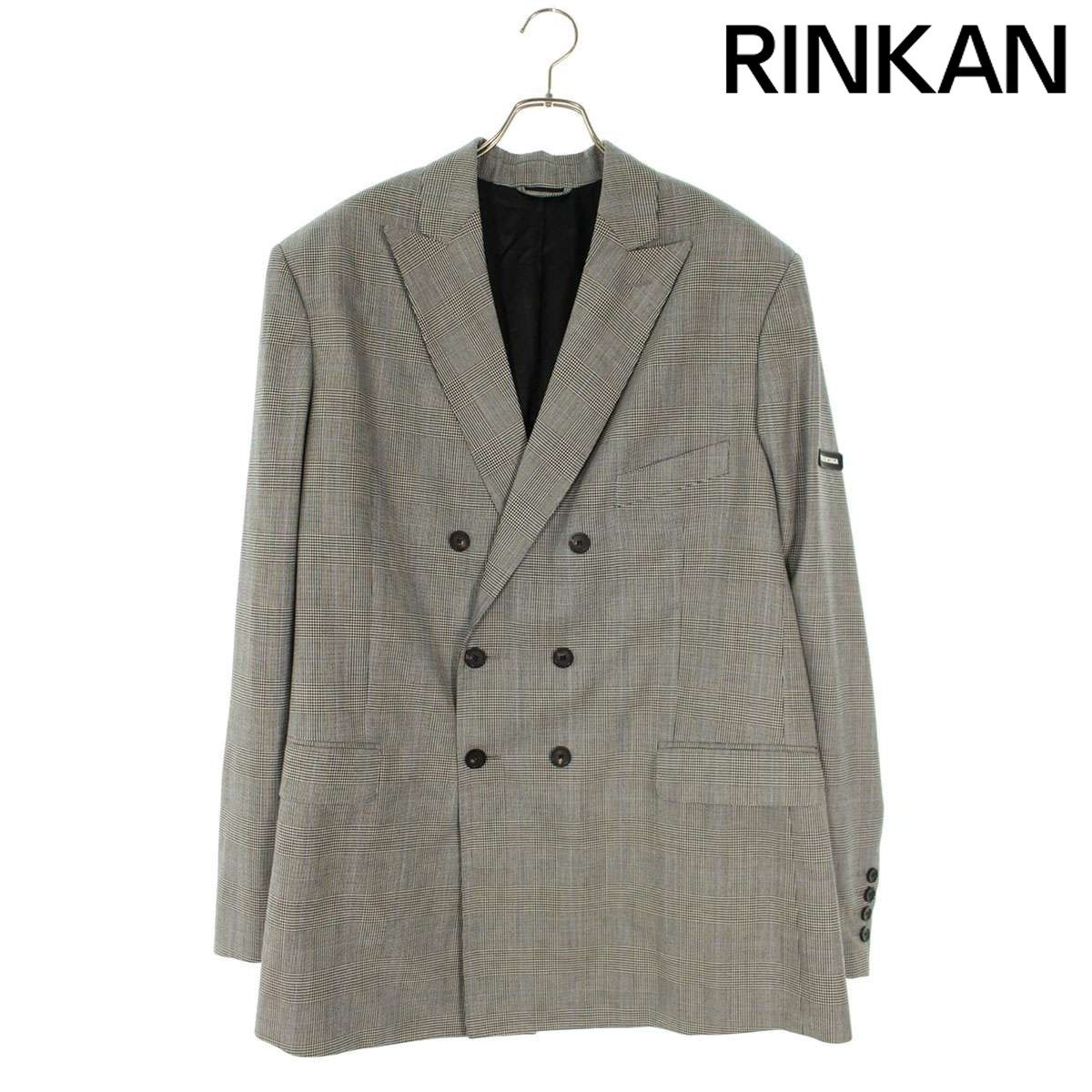 バレンシアガ 508475 TGT13 ダブルブレスト テーラードジャケット