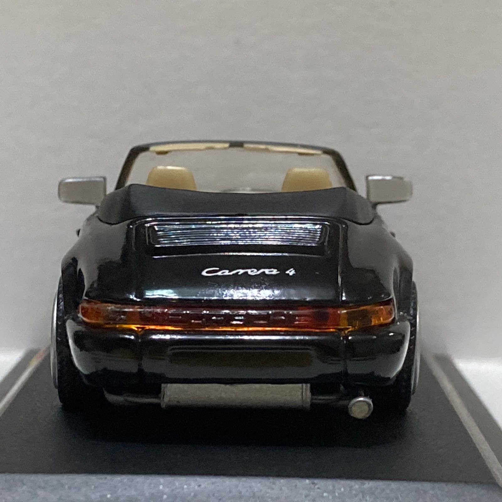 デルプラド】'89 ポルシェ 911 (964型) カレラ4 カブリオレ （ブラック
