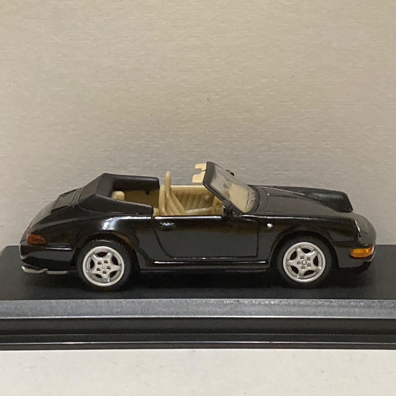 デルプラド】'89 ポルシェ 911 (964型) カレラ4 カブリオレ （ブラック