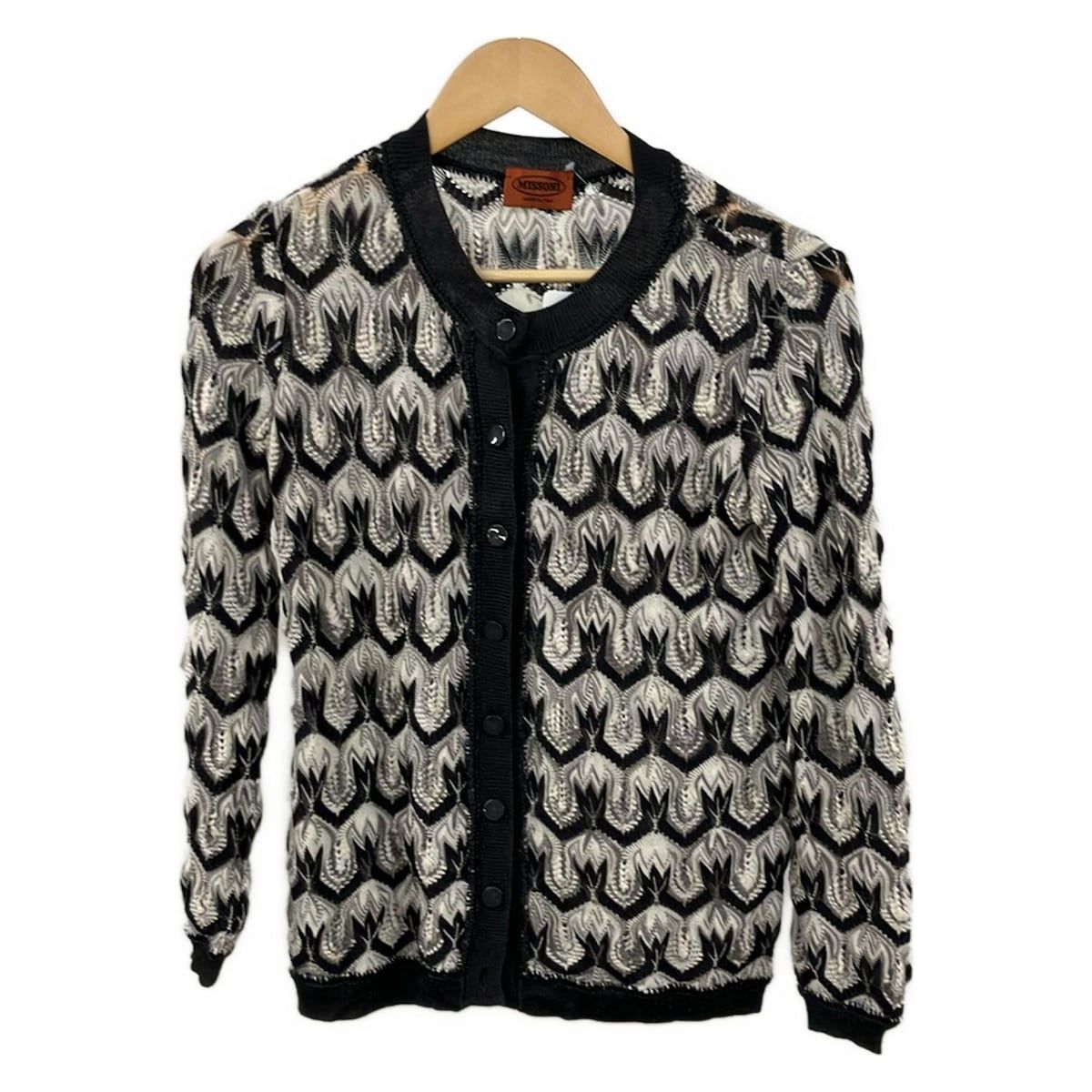 MISSONI(ミッソーニ) カーディガン サイズ42 M レディース