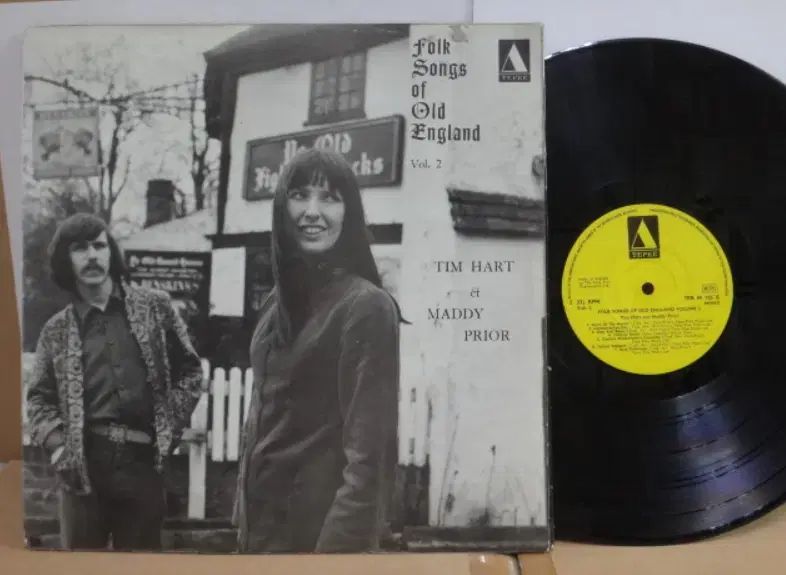 UK LP Tim Hart ＆ Maddy Prior 1969 年 早い