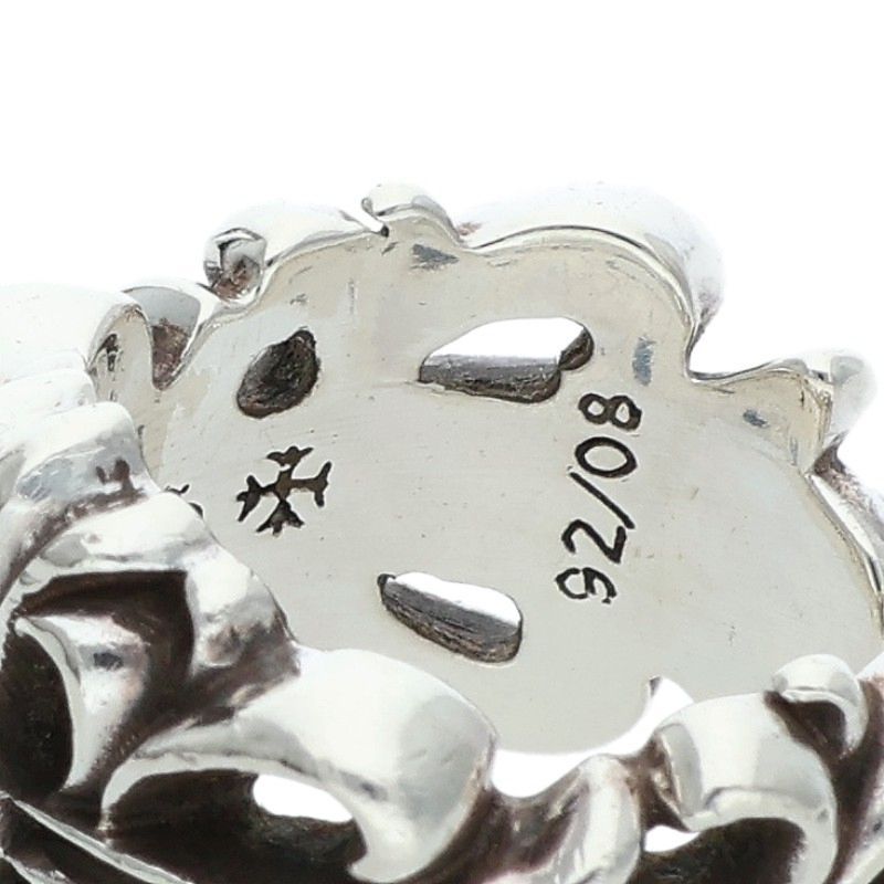 クロムハーツ DBL FLRL CRS/ダブルフローラルクロス シルバーリング