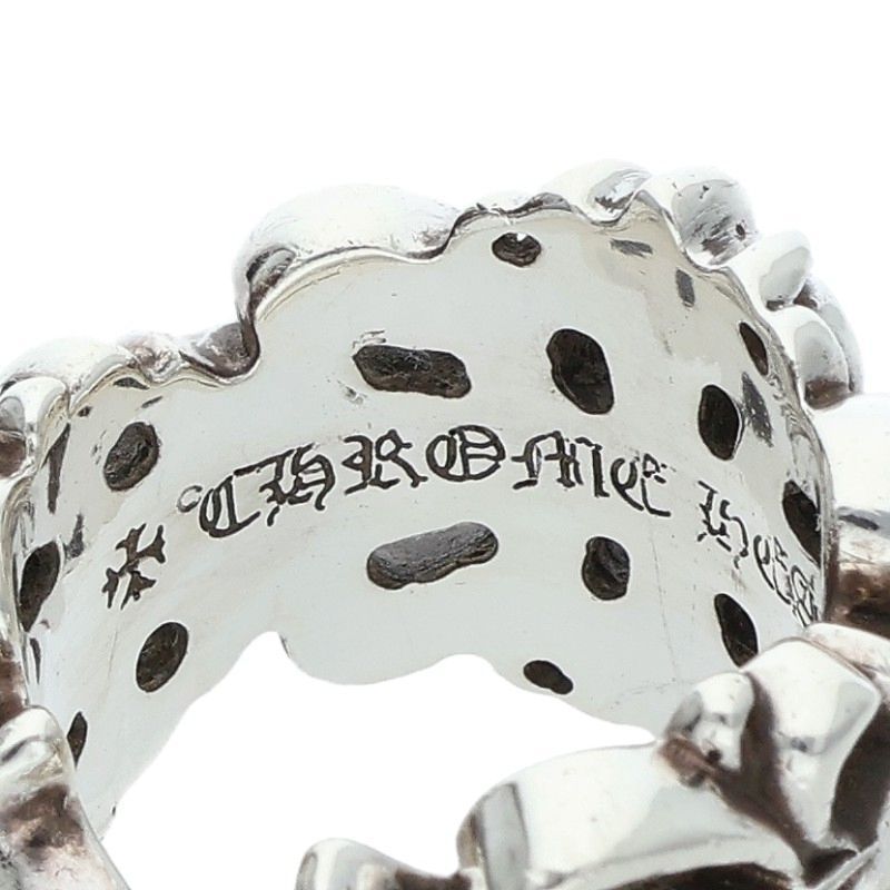 クロムハーツ DBL FLRL CRS/ダブルフローラルクロス シルバーリング