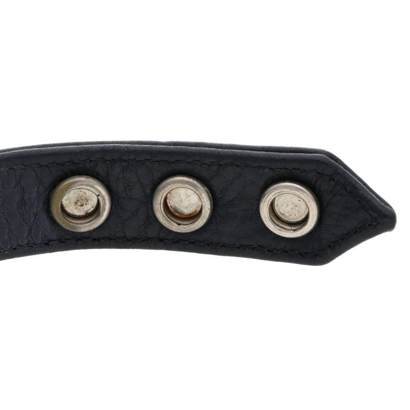 クロムハーツ 3BTN/2SNP/クロスボール3ボタン2スナップ レザーバングル