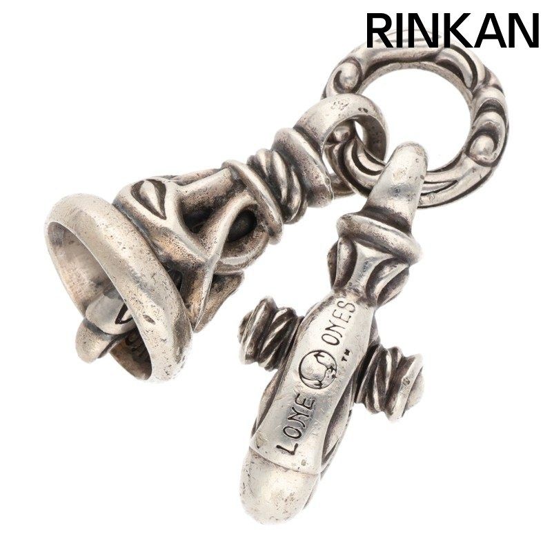 ロンワンズ CRANE BELL KEY CLASP クレーンベルキークラスプL シルバーウォレットチェーン メンズ