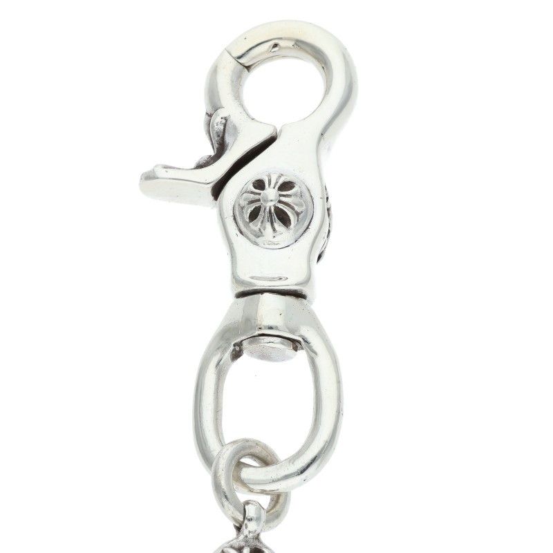 クロムハーツ CLIP NO2 BALL 3D/#2クロスボール シルバーキーチェーン