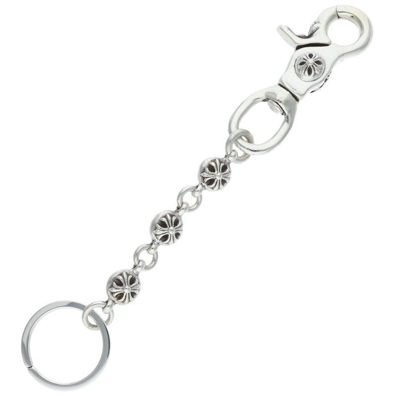 クロムハーツ　CLIP NO2 BALL 3D キーリング CHROME HEARTS (クロムハーツ) CLIP NO2 BALL 3D/#2クロスボール キー