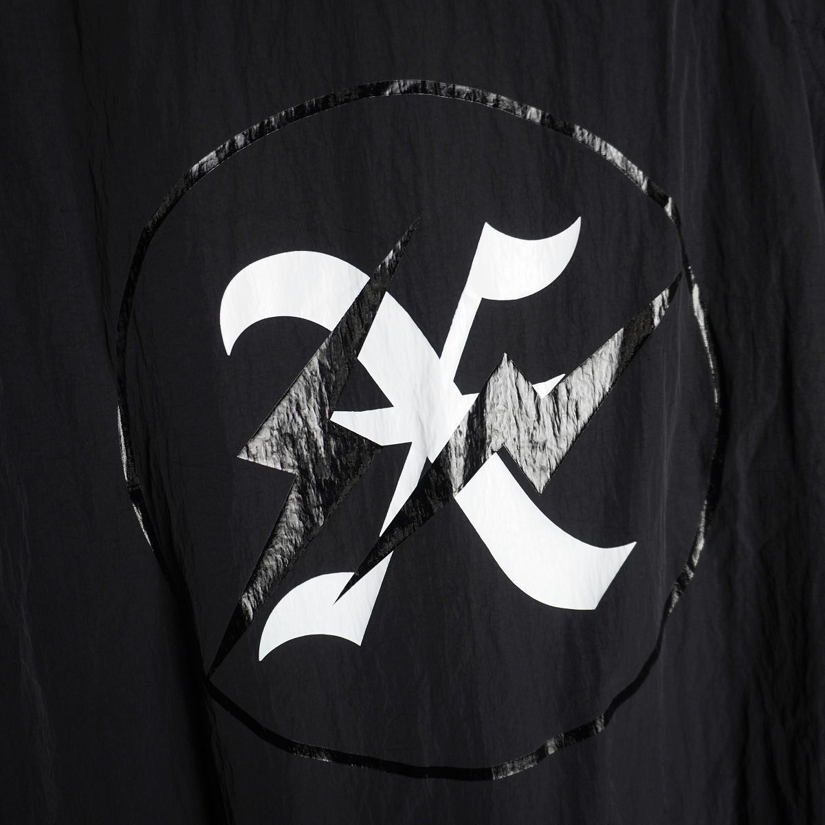 美品 24SS GOD SELECTION XXX × FRAGMENT フラグメント Nylon Half Zip