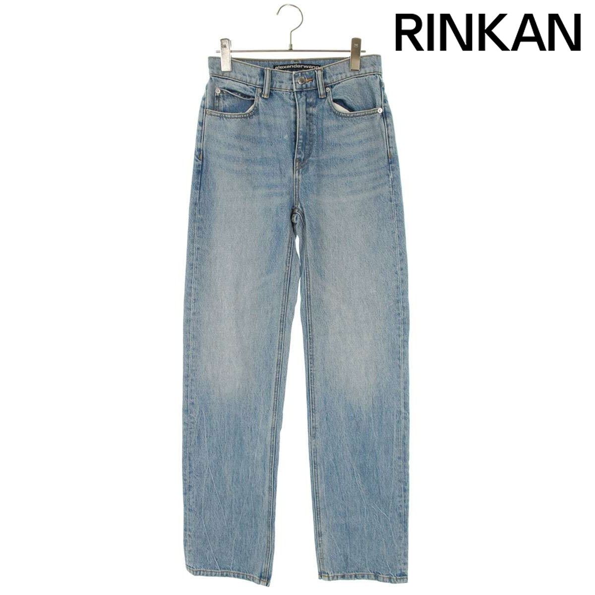 アレキサンダーワン 4DC1254580 エンボスロゴデニムパンツ レディース