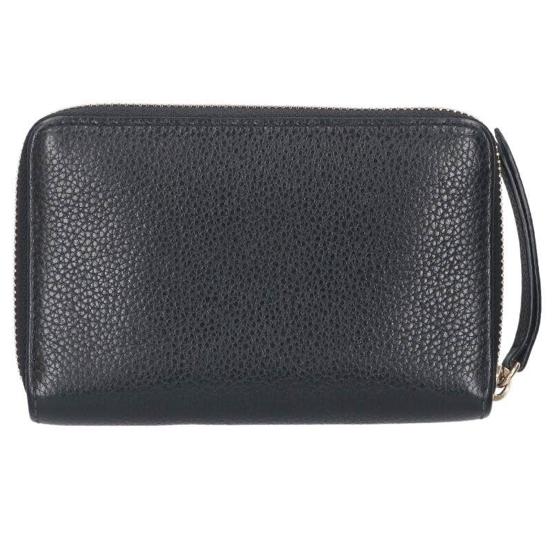 ラウンドジップレザー財布