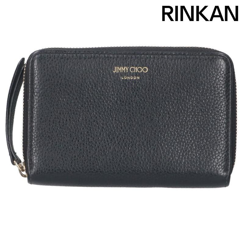 ジミーチュウ ラウンドジップレザー財布 レディース