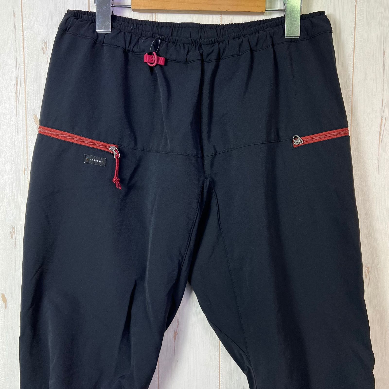 Unisex S ブラック系 Axesquin アクシーズクイン シモナギ ナイロン ウェア ボトムス ロングパンツ ウール z