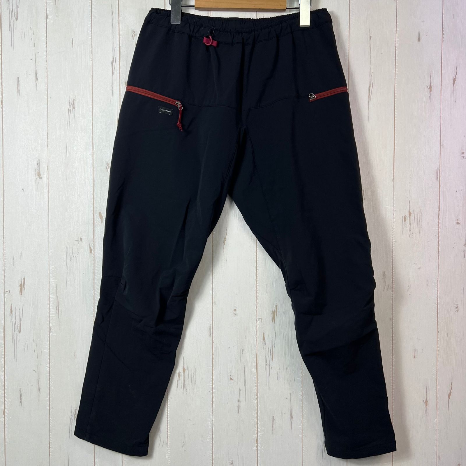 Unisex S ブラック系 Axesquin アクシーズクイン シモナギ ナイロン ウェア ボトムス ロングパンツ ウール z