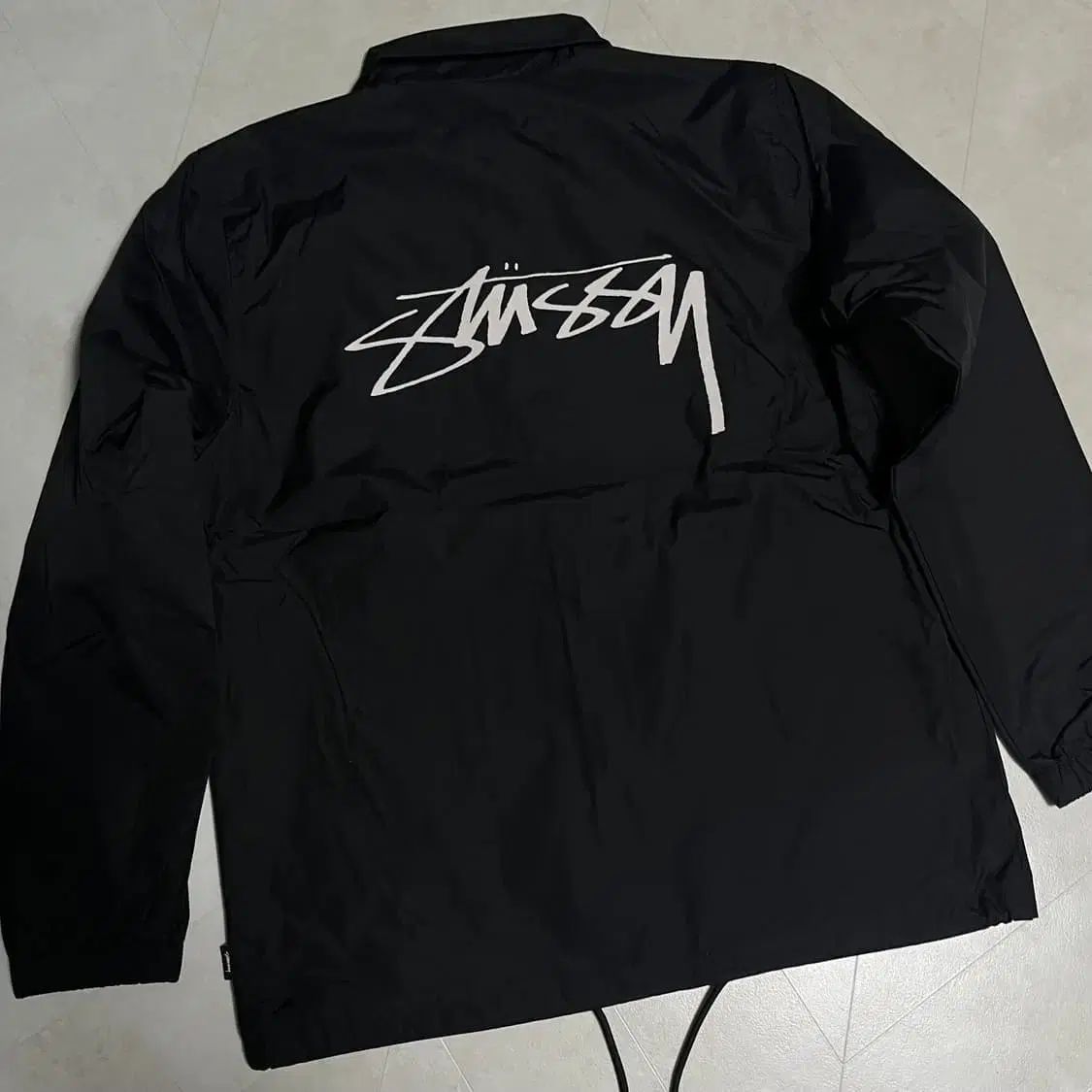 新品(S) STUSSY ステューシー ロゴ クルーズ コーチジャケット
