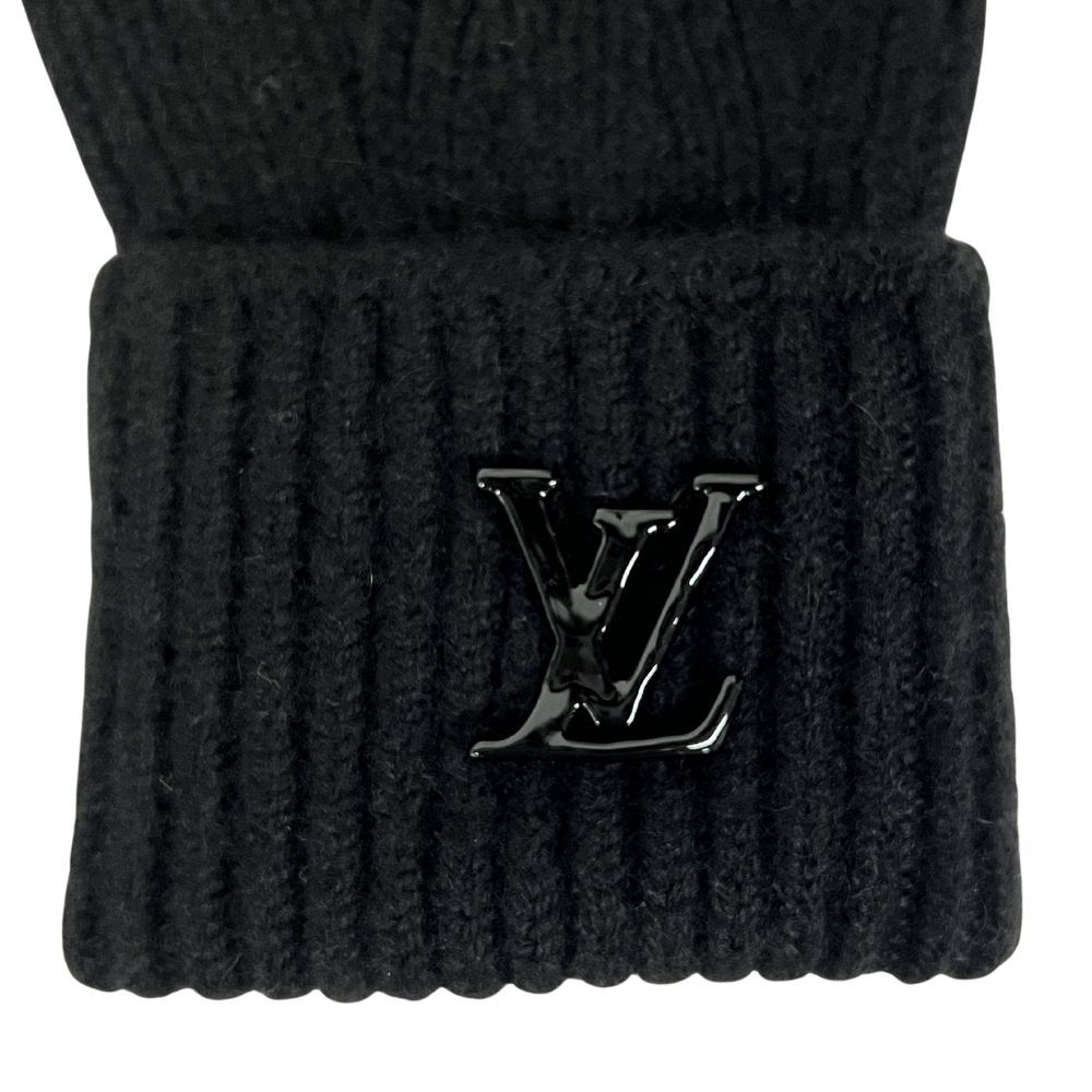 LOUIS VUITTON ルイ ヴィトン 品番 M 77960 ゴン LV アヘッド カシミヤ ニット グローブ 手袋 52922