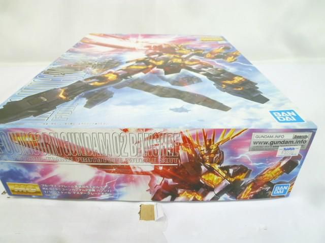 未組立 プラモデル MG 1 100 RX-0 ユニコーンガンダム2号機 バンシィ
