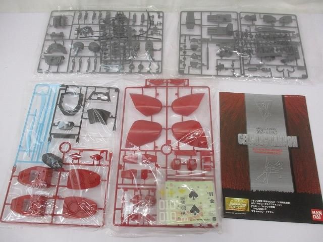  未組立 プラモデル MG 1 100 機動戦士ガンダム MSV MS 14 B C ゲルググキャノン ジョニー ライデン少佐機 プラモデル おもちゃ