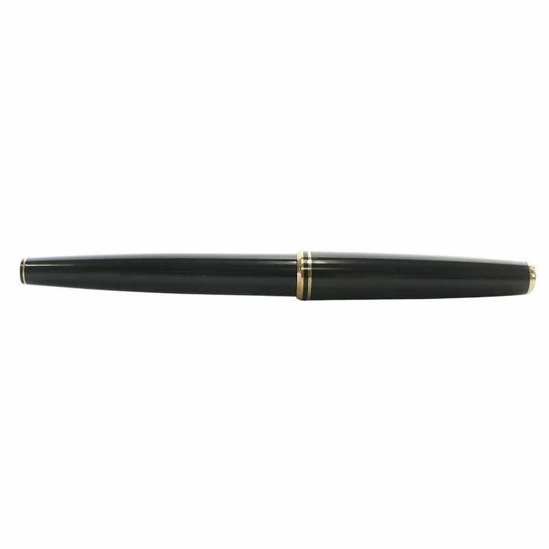 モンブラン MONT BLANC 万年筆 文房具 筆記用具 ペン先14K 585 ロゴ 黒