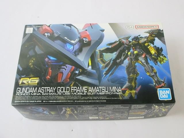 未組立 プラモデル RG 1 144 機動戦士ガンダムSEED ASTRAY ガンダムアストレイ ゴールドフレーム 天ミナ