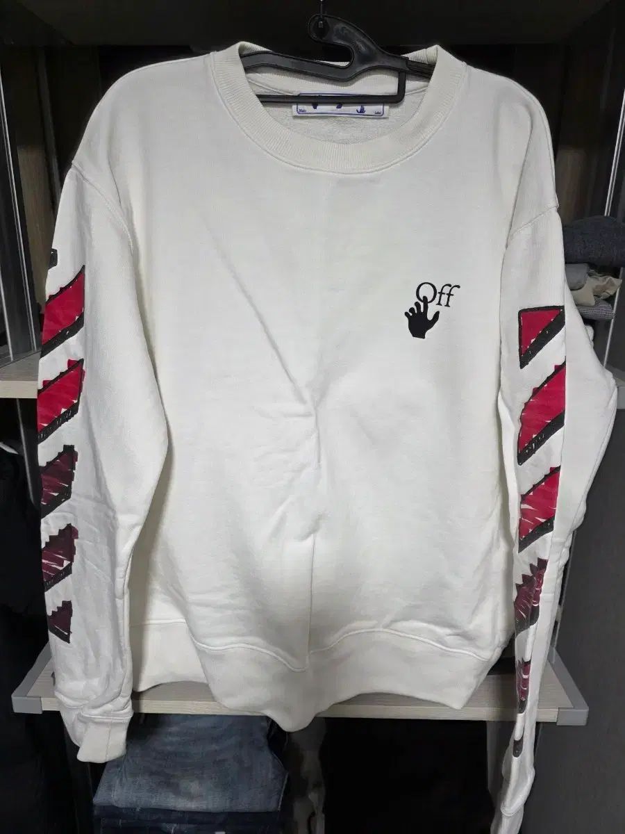 オフホワイト 白 グラフィティ スウェット M - メルカリ