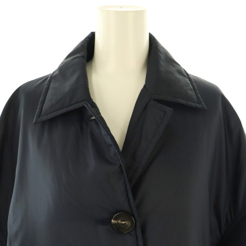 エンフォルド ENFOLD ライトタフタ Padding コクーンコート 中綿 36