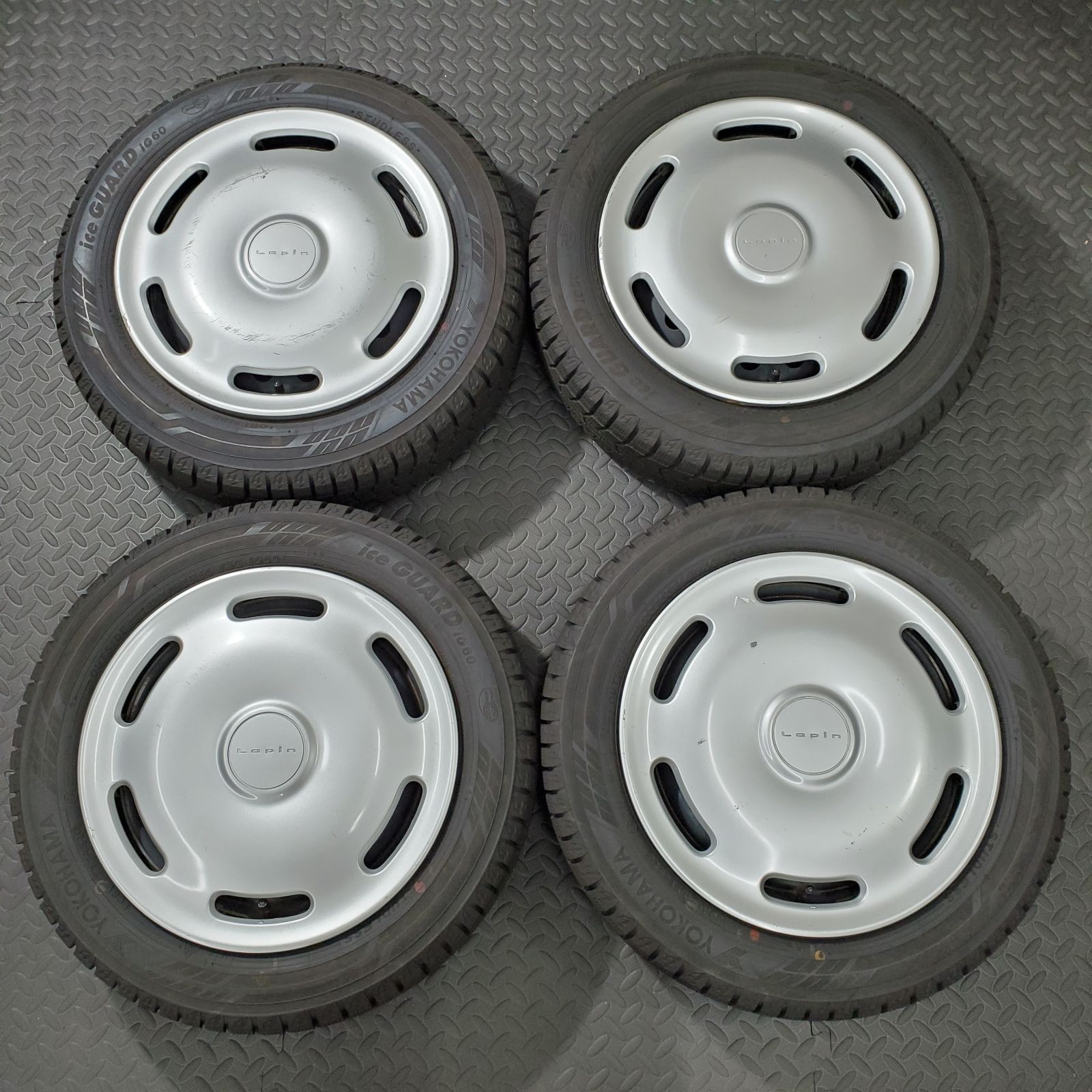 20年製 155 65 R 14 ヨコハマ アイスガード iG 60 スズキ ラパン スタッドレスタイヤ 1250