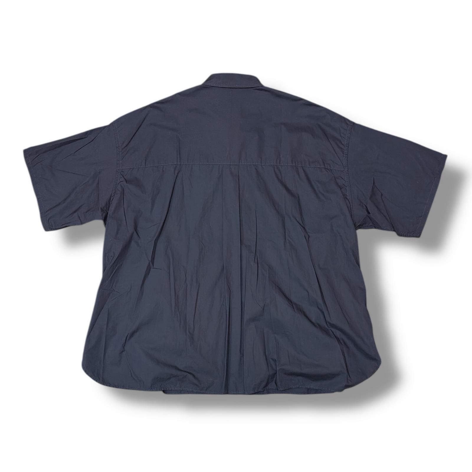 参考上代15400円 FreshService S REGULAR COLLAR SHIRT レギュラー シャツ 長袖シャツ フレッシュサービス FSW-22-SH-103 ネイビー F 3231 M
