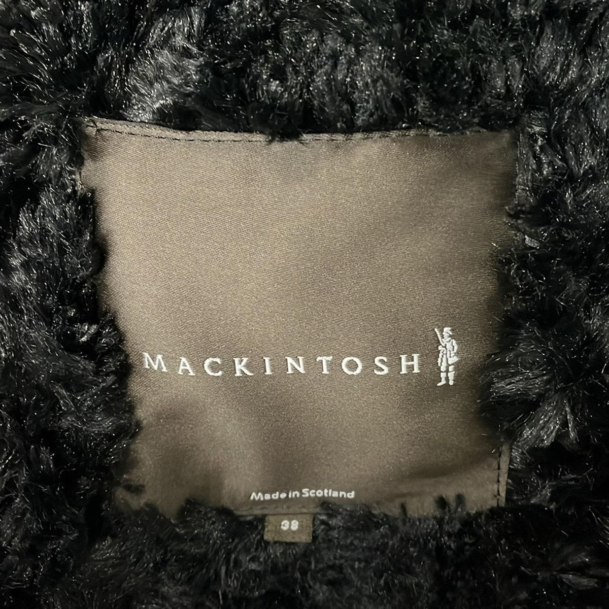MACKINTOSH(マッキントッシュ) コート サイズ38 M レディース - 黒
