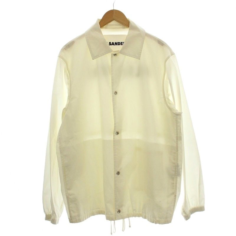 ジルサンダー JIL SANDER Logo Print Coach Jacket コーチジャケット