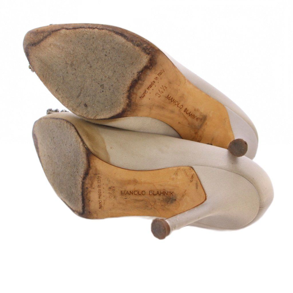 マノロブラニク MANOLO BLAHNIK パンプス ハイヒール ポインテッドトゥ