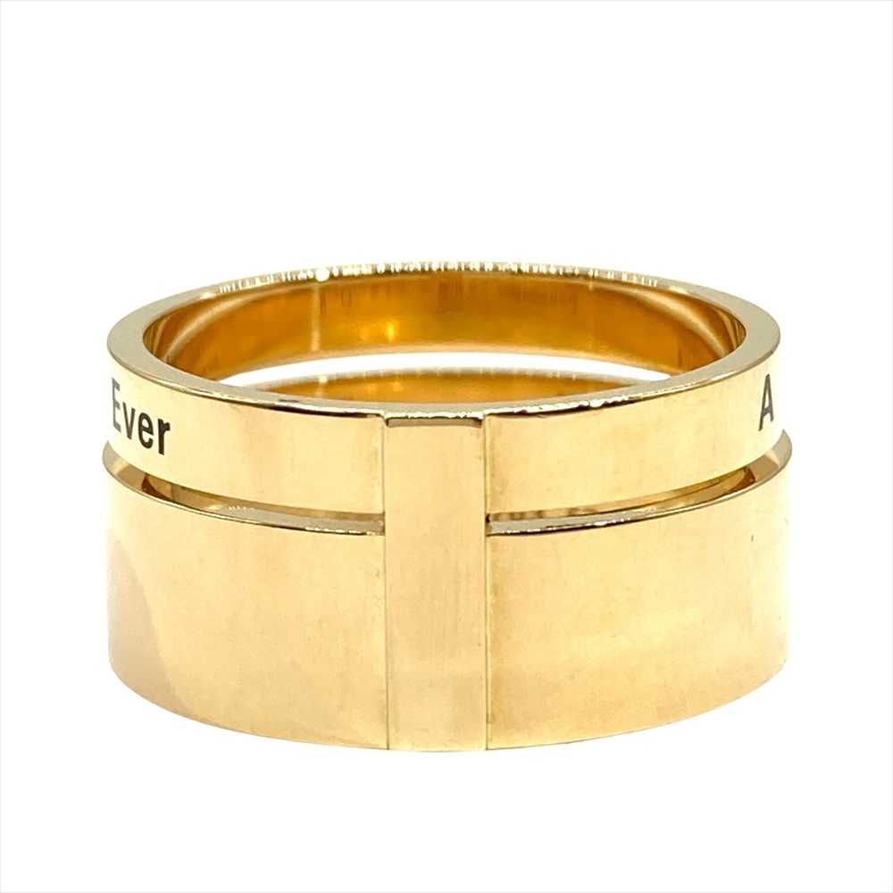 レポシ REPOSSI Berbere ベルベル 2連 リング 指輪 #57 K18PG 10.8g