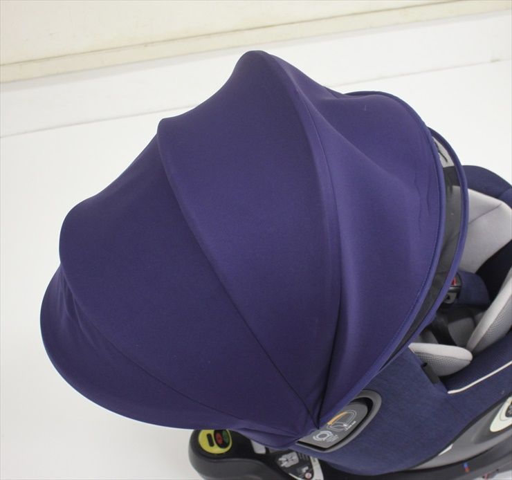 ジョイーI-Arc360° ISOFIX キャノピー付き　ネイビー カトージ（KATOJI） チャイルドシート ISOFIX 回転 i-Arc360