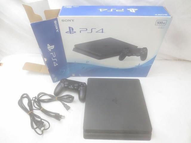品 ゲーム プレイステーション4 PS 4本体 CUH 2000 A ジェットブラック 動作品 付き