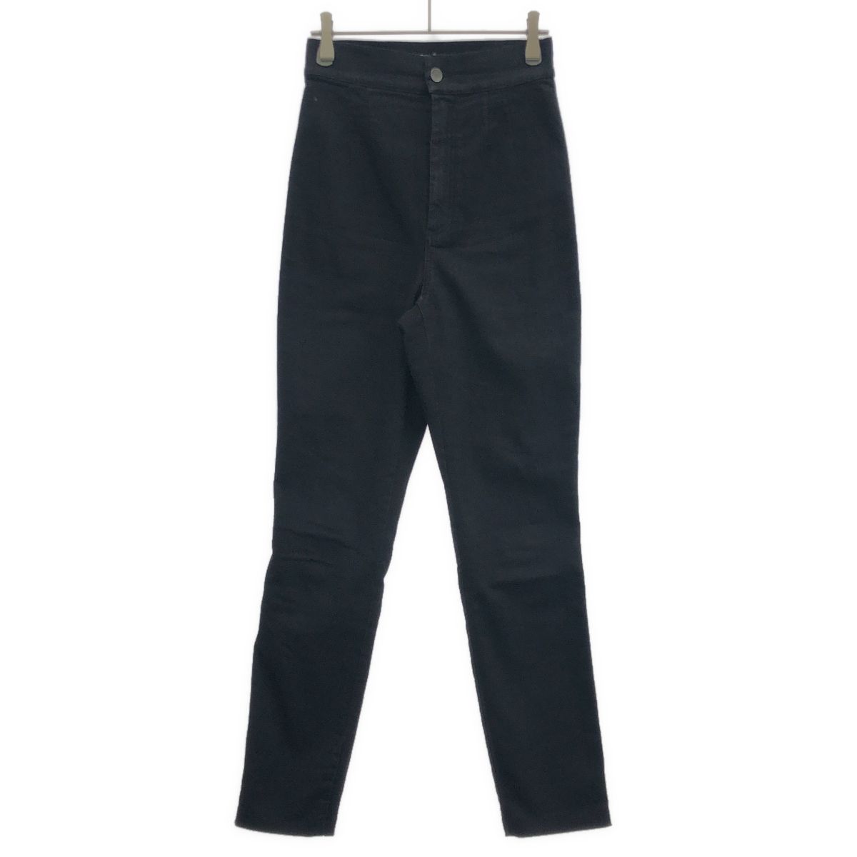 DOLCE GABBANA ドルチェ＆ガッバーナ ハイウエストデニムスキニーパンツ FTVVXD G 871 E ブラック 40