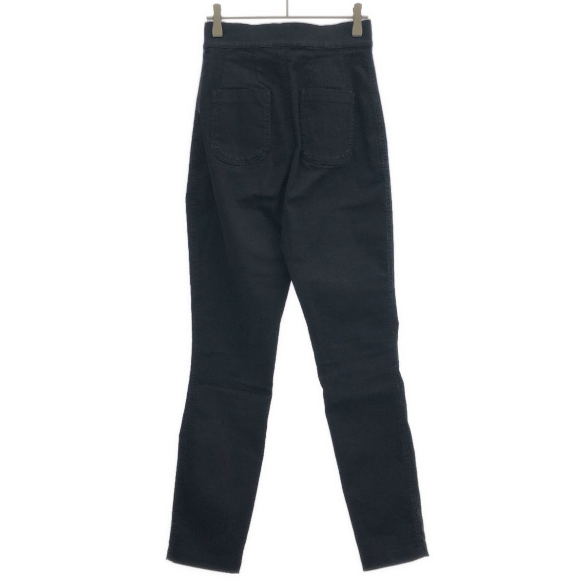 DOLCE GABBANA ドルチェ＆ガッバーナ ハイウエストデニムスキニーパンツ FTVVXD G 871 E ブラック 40