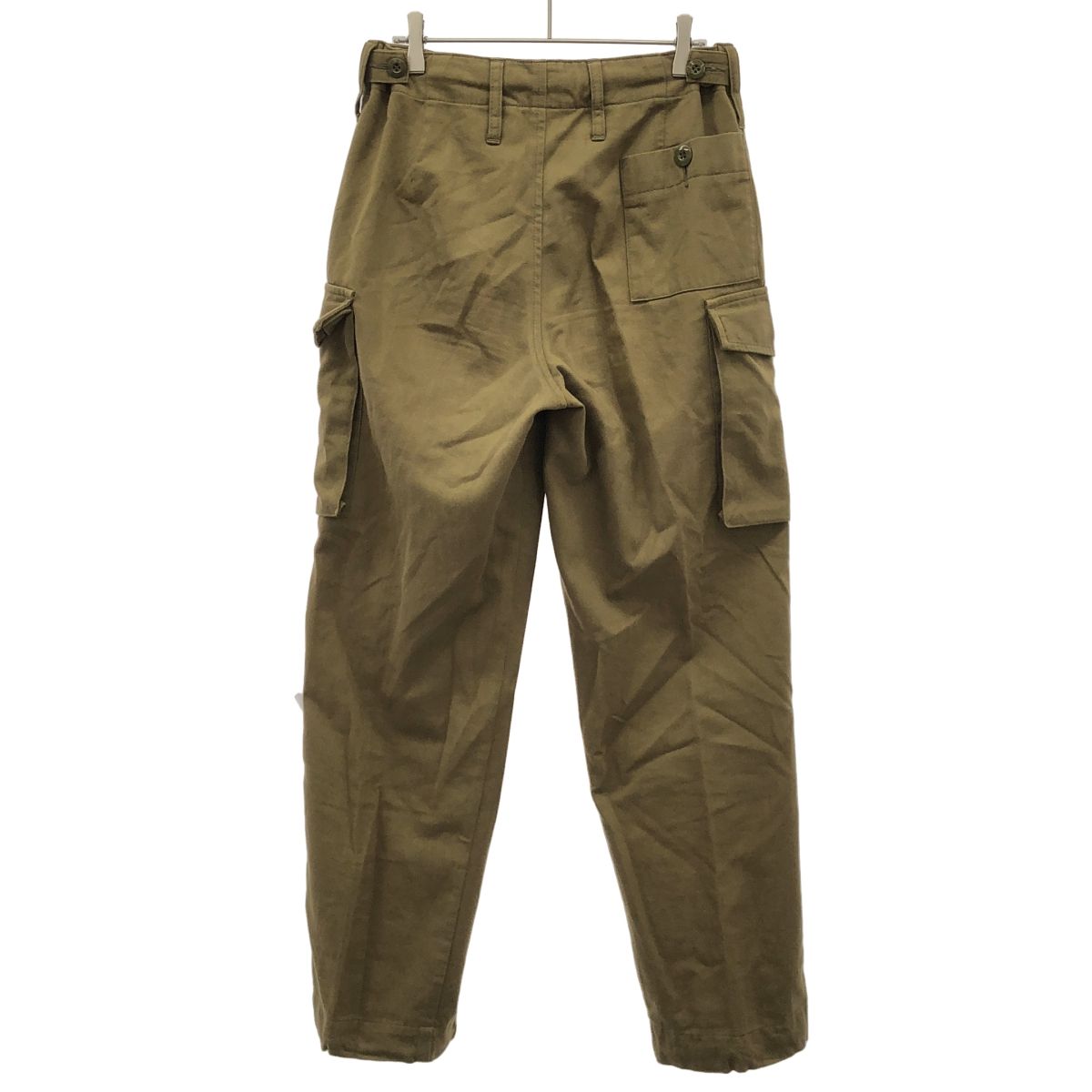 67 nowos ロクシチノーウォス 20 SS Military pants カーゴパンツ カーキ S