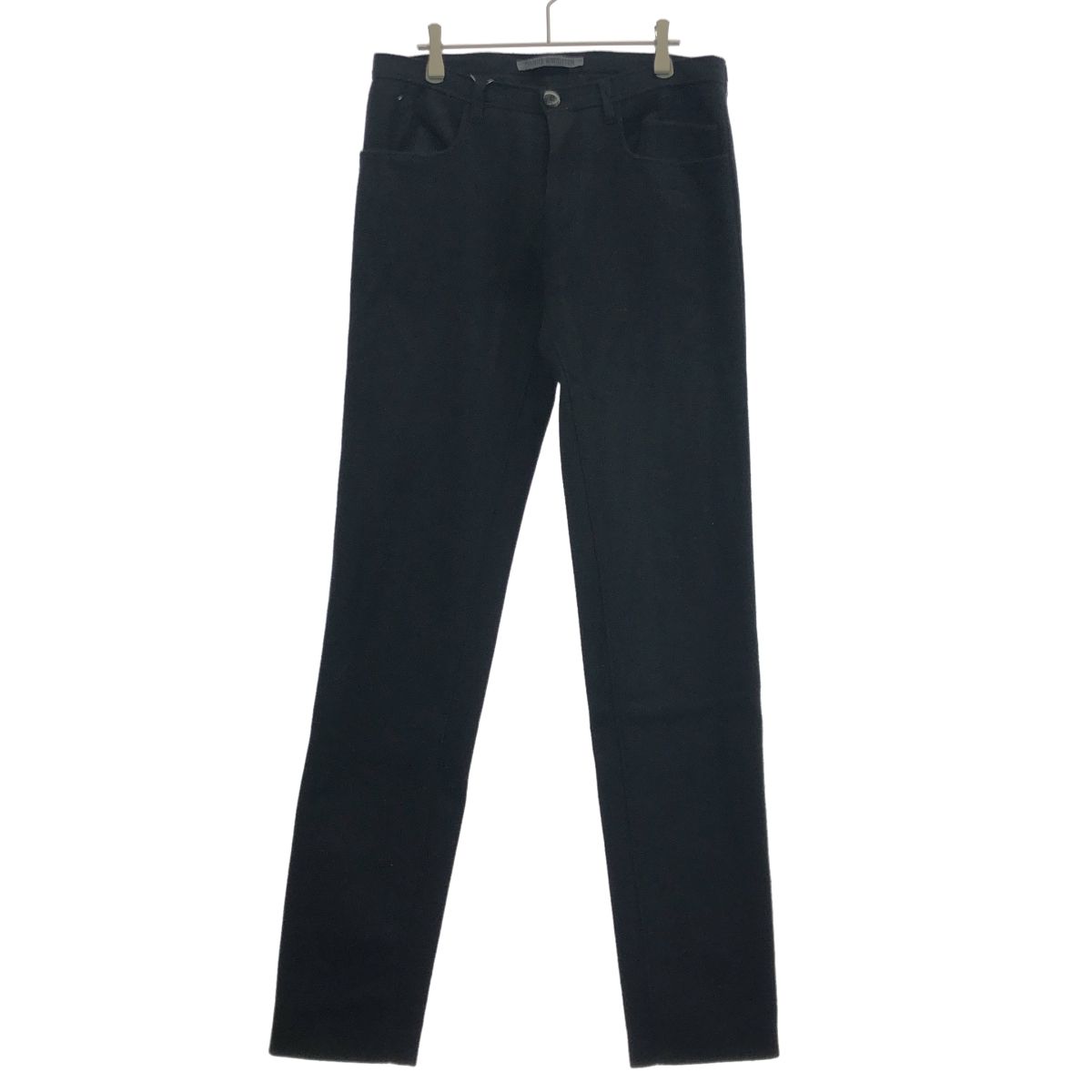 DANIEL ANDRESEN ダニエル アンドレセン 12AW ウールメルトン スリムフィットトラウザーパンツ  ブラック 46 メンズ DANIEL ANDRESEN ダニエル アンドレセン 12AW ウールメルトン