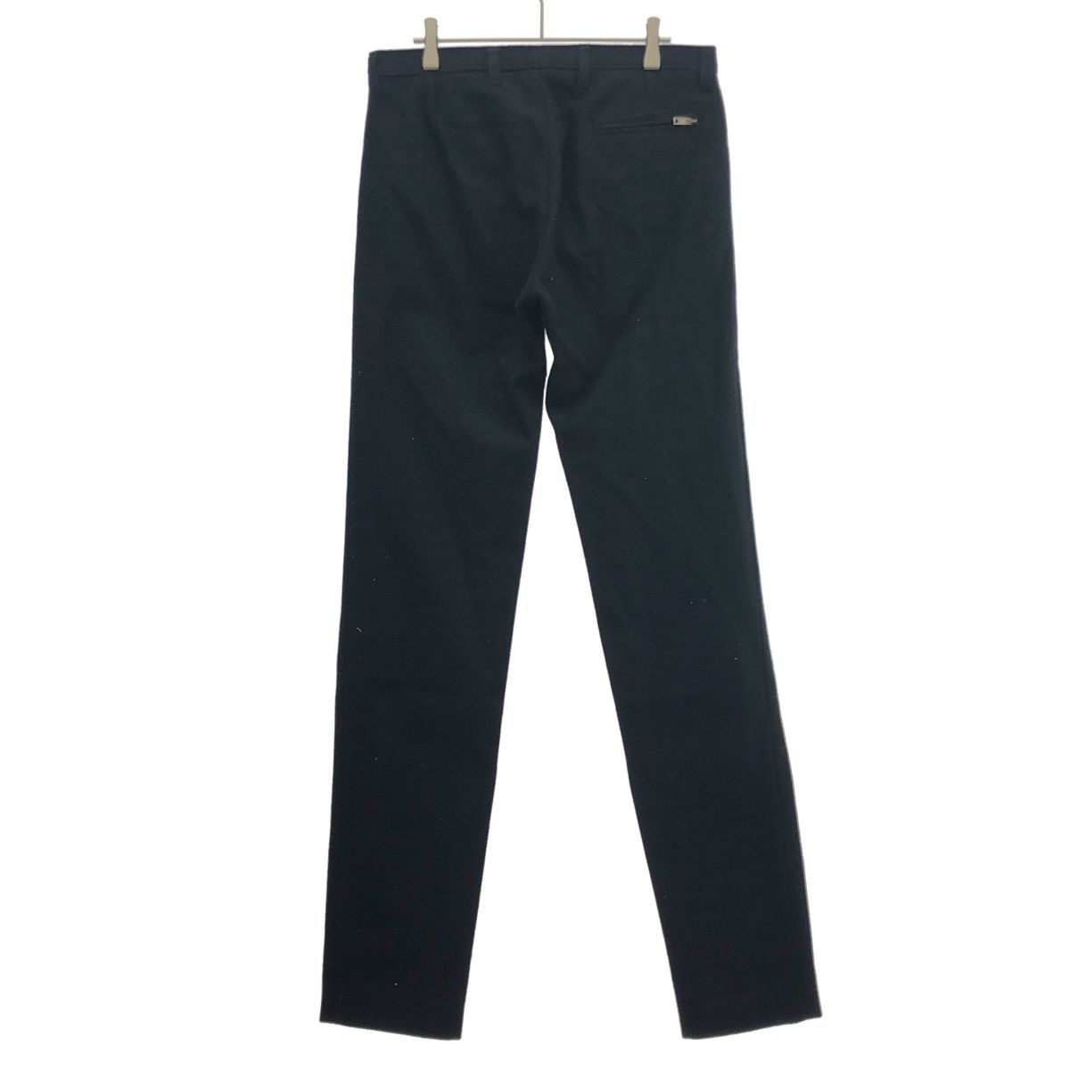 DANIEL ANDRESEN ダニエル アンドレセン 12AW ウールメルトン スリムフィットトラウザーパンツ  ブラック 46 メンズ DANIEL ANDRESEN ダニエル アンドレセン 12AW ウールメルトン