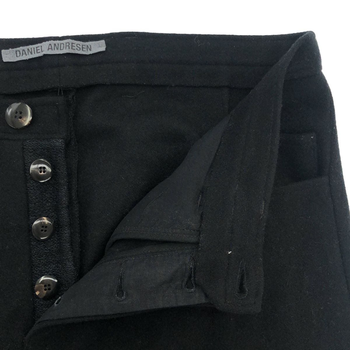 メンズ DANIEL ANDRESEN ダニエル アンドレセン 12AW ウールメルトン