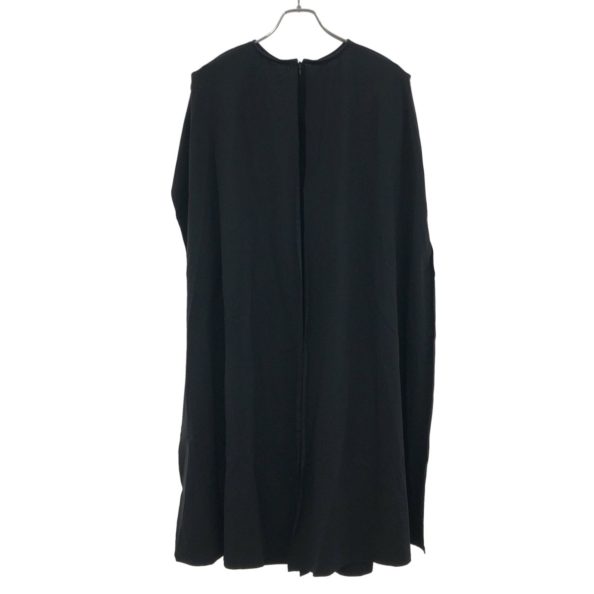 SEA シー PONCHO CLOAK DRESS ポンチョマントドレスワンピース ブラック F