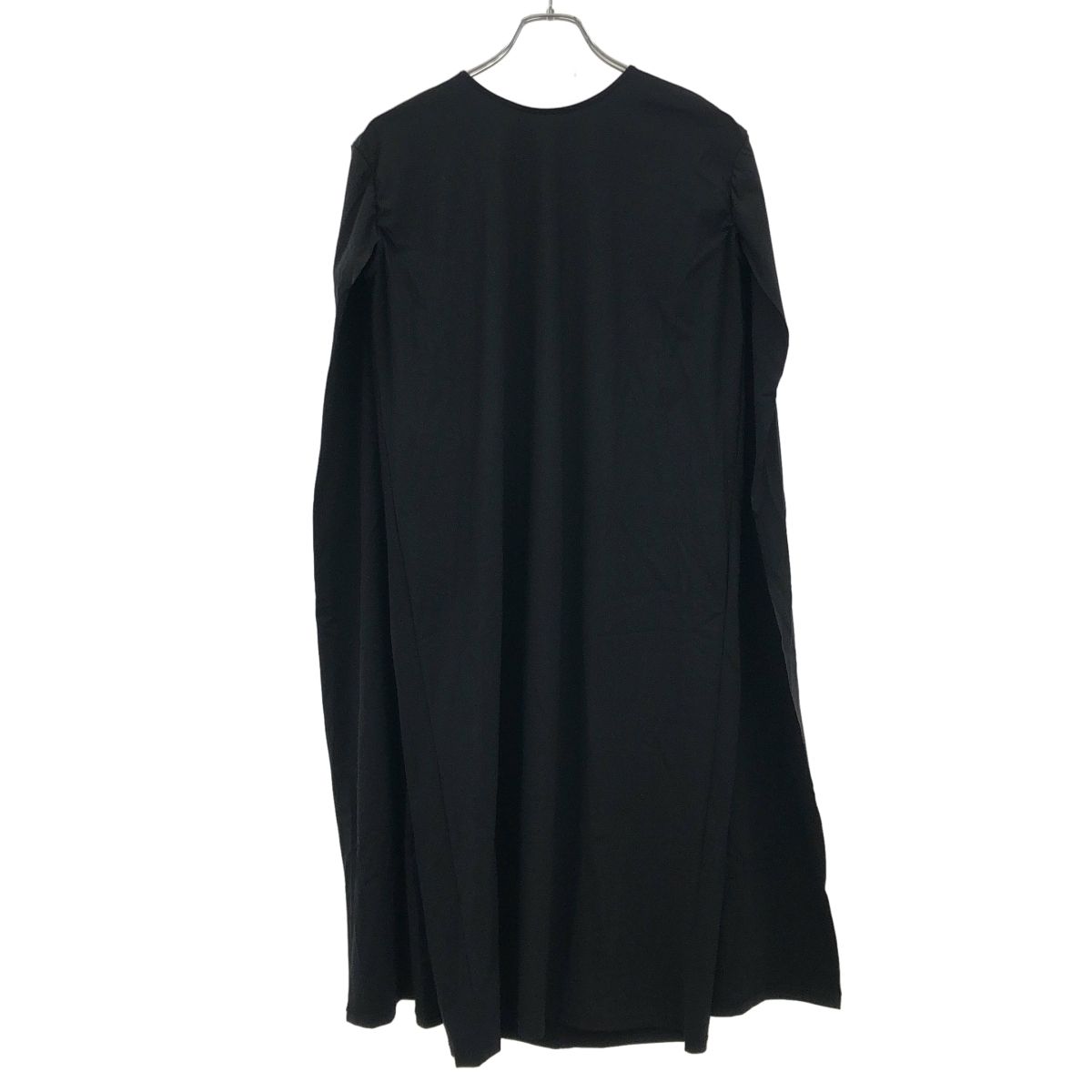 SEA シー PONCHO CLOAK DRESS ポンチョマントドレスワンピース ブラック F