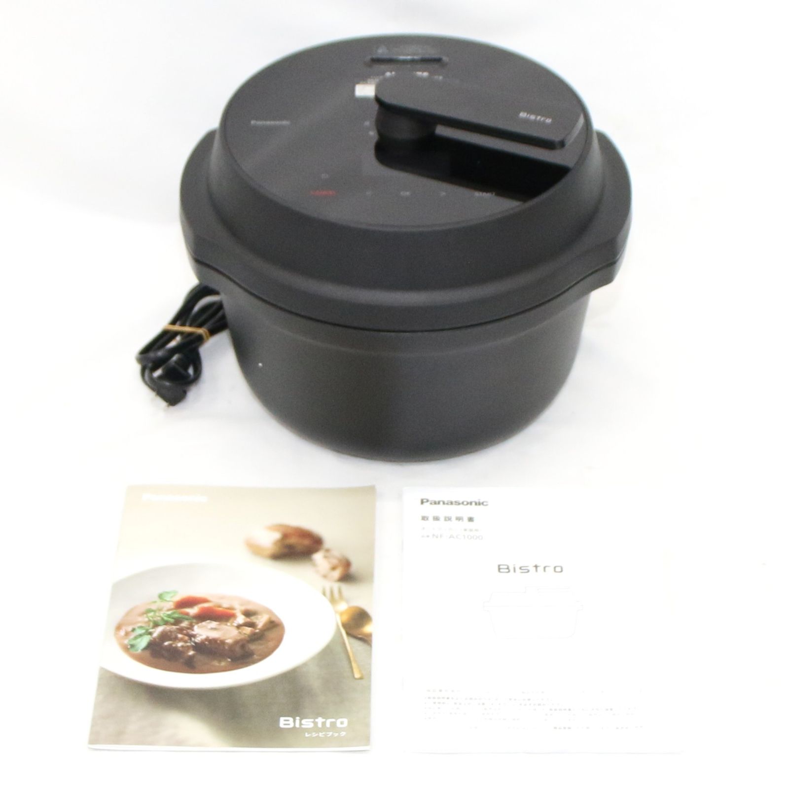 Panasonic Bistro 電気圧力鍋 NF-AC1000 Amazon | パナソニック オートクッカー ビストロ 自動調理なべ 4.2L