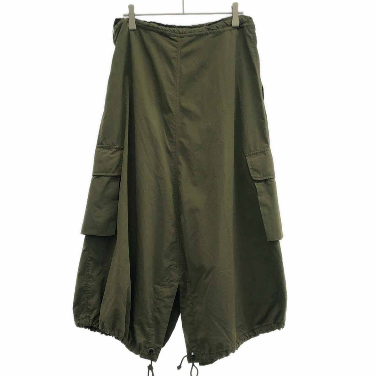 Y s ワイズ 19 SS 2 WAYサルエルスカート カーゴパンツ YH-S 09-900 カーキ 1