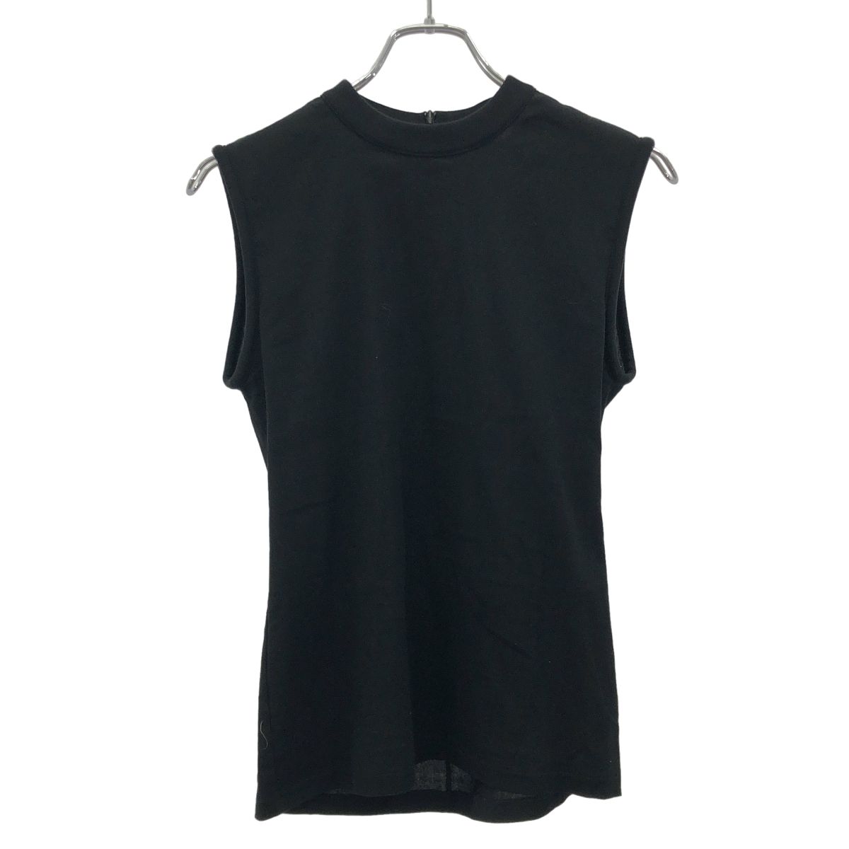 JIL SANDER ジルサンダー 21 SS コットンノースリーブトップス ブラック M