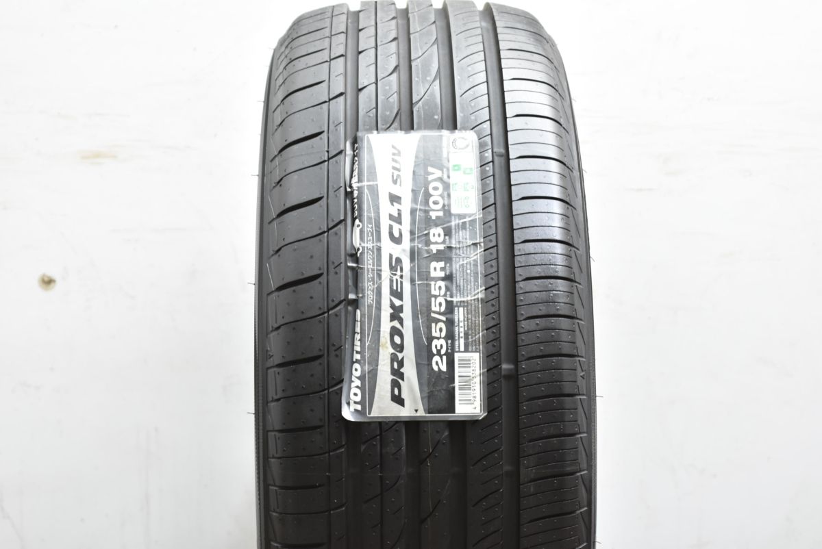 未走行 超バリ溝 トーヨー プロクセス CL 1 SUV 235 55 R 18 1本 10 15 NX ハリアー RAV 4 CLA EQA EQB GLB ティグアン Q 3 XC 40