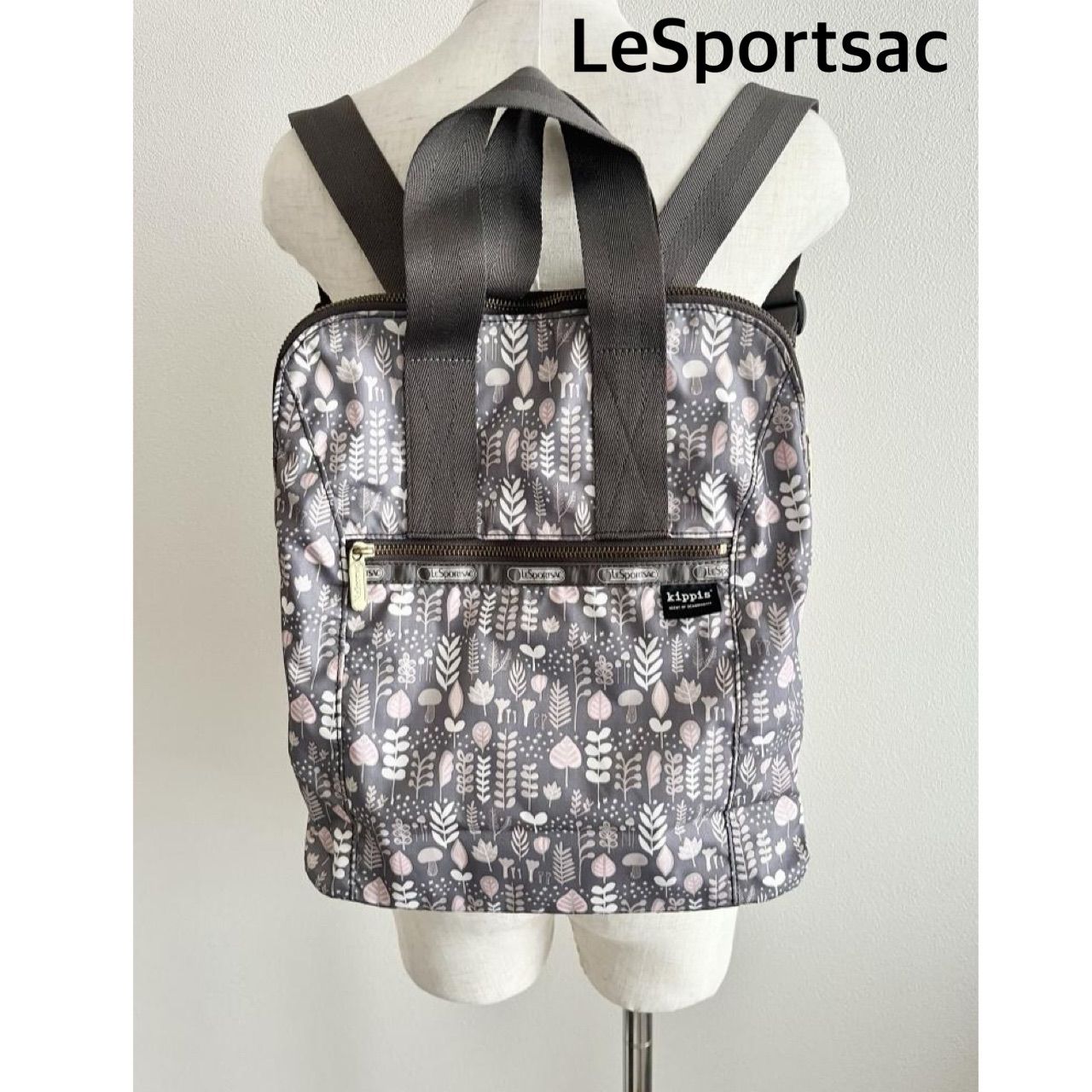 LeSportsac レスポートサック × キッピス kippis コラボ リュック お 