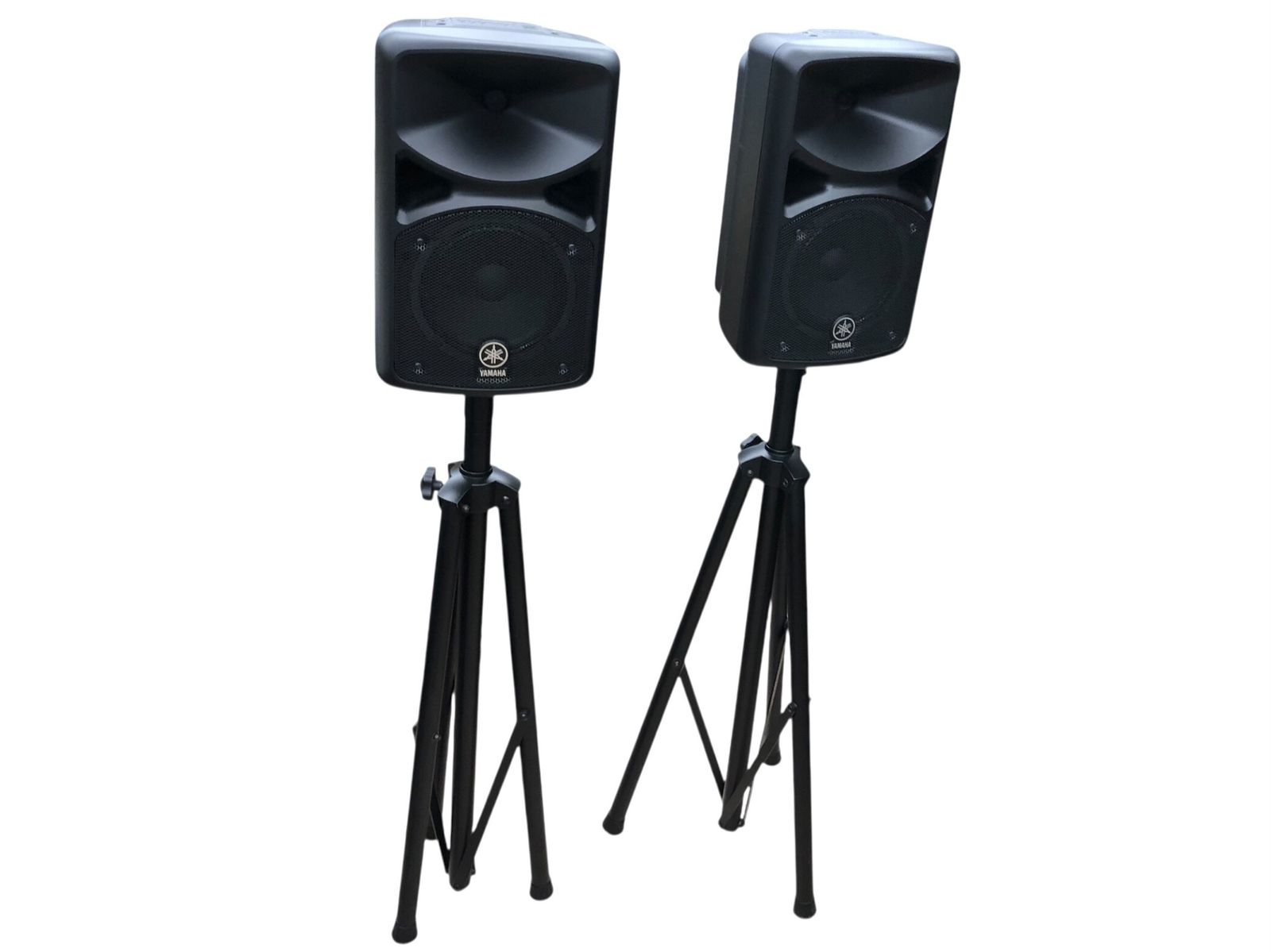 YAMAHA 400 BT PAスピーカーセット 本体 スピーカースタンド付 動作未 ヤマハ